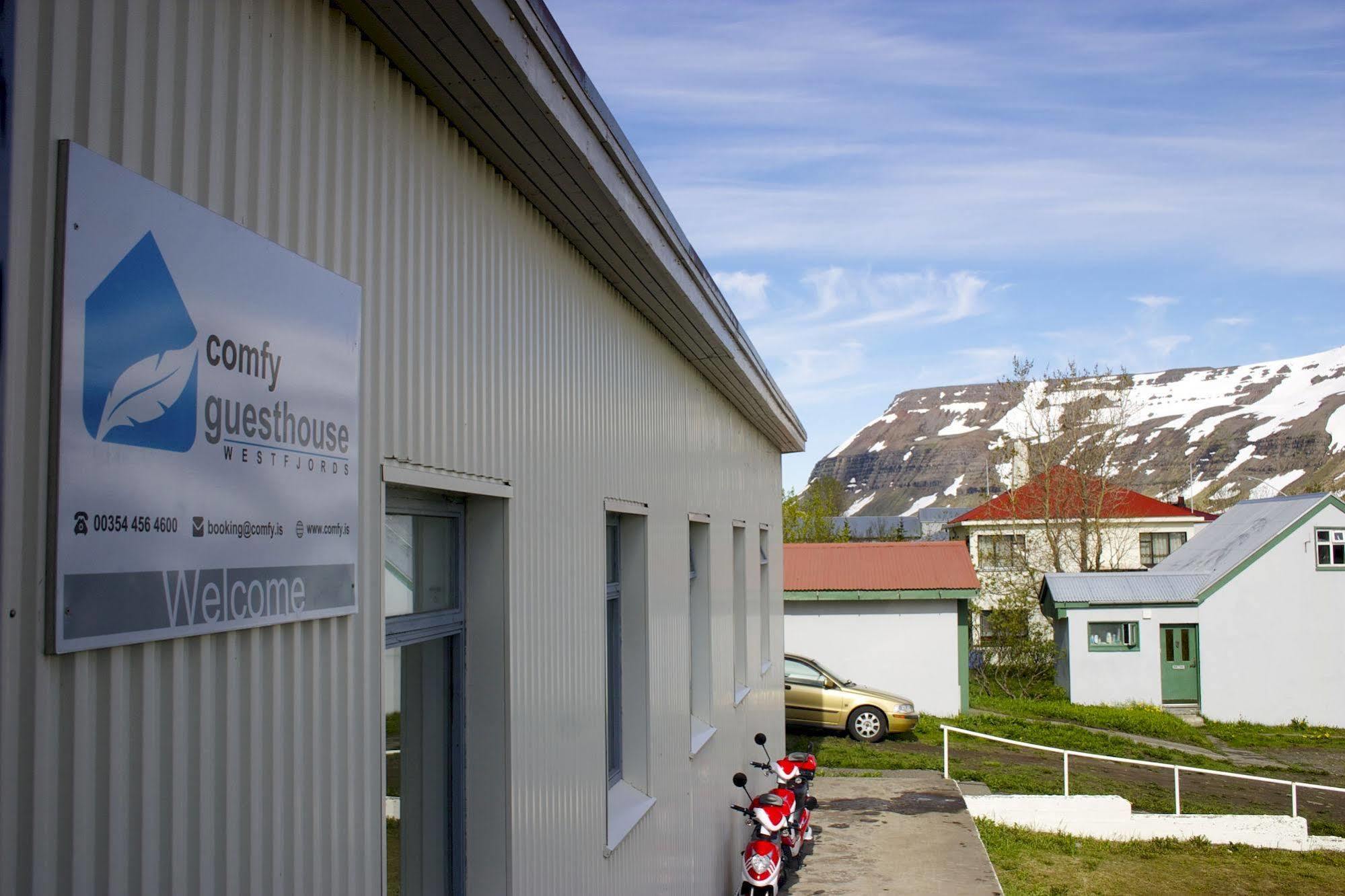 Comfy Guesthouse Westfjords Sudureyri Eksteriør bilde