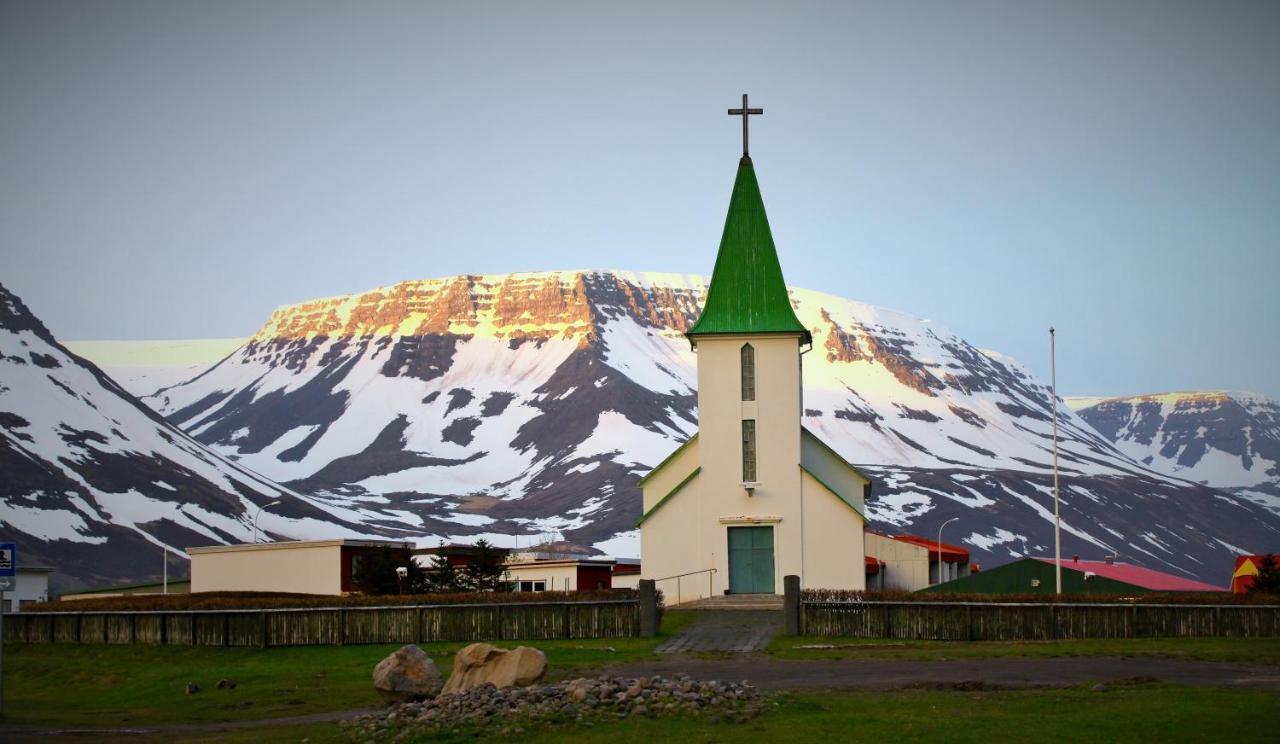 Comfy Guesthouse Westfjords Sudureyri Eksteriør bilde